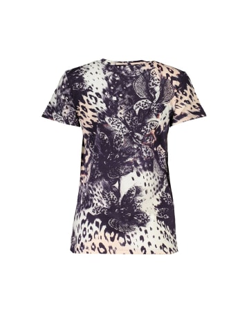 cavalli CLASS Pinkes Baumwoll-T-Shirt