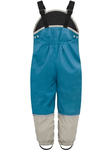 Normani Outdoor Sports Kinder Regenhose mit Hosenträgern in Navy