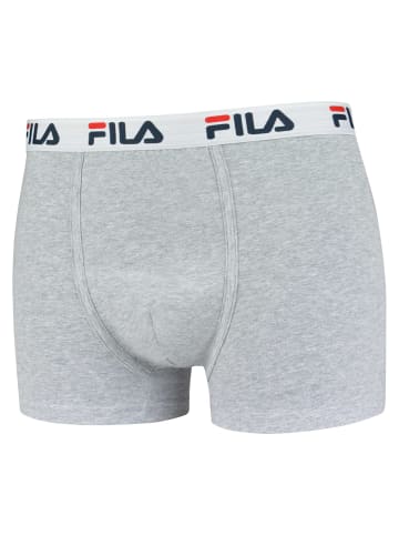 Fila Boxershort 2er Pack in hellgrau