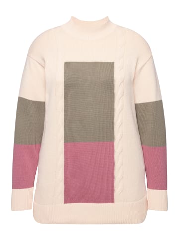 Ulla Popken Pullover in perlweiß