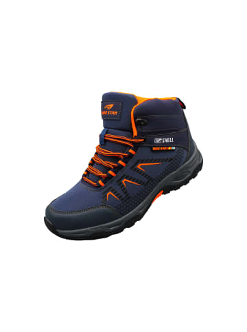 Roadstar Winterschuhe in Blau/Orange