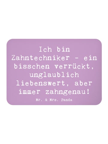 Mr. & Mrs. Panda Magnet Spruch Zahntechniker Spaß mit Spruch in Lavendeltraum