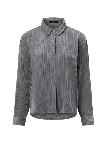 OPUS Bluse Flanky in grau