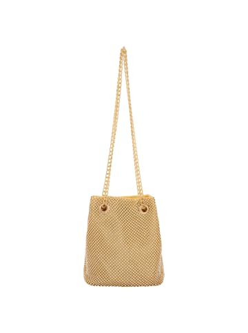 faina Women Bucket Bag in Gold