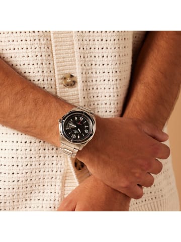 Edifice Stahl Quarzuhr Casio Edifice Silber