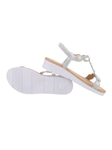 Ital-Design Sandale & Sandalette in Silber