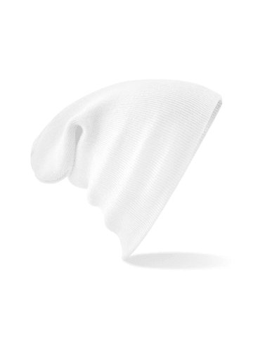 Yuhu Unisex Strickmütze in vielen Farben, für Damen und Herren in Weiß