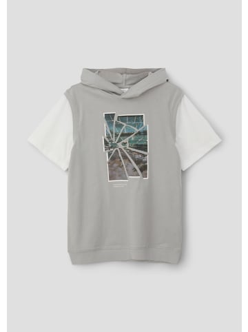 S. Oliver T-Shirt kurzarm in Grau