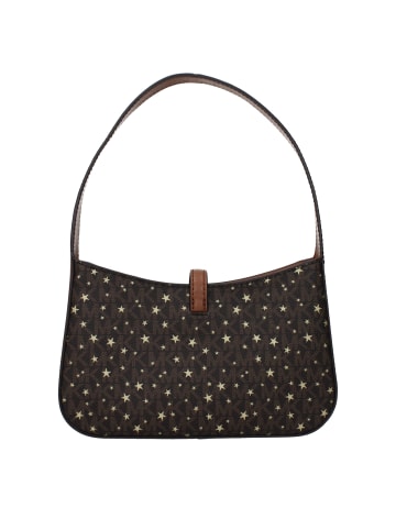 Michael Kors Braun Stoff Handtasche