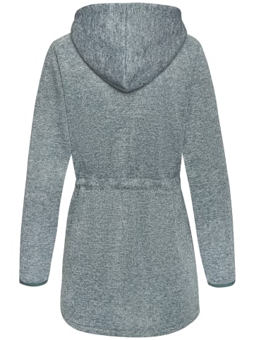 LASCANA Strickfleecejacke in petrol