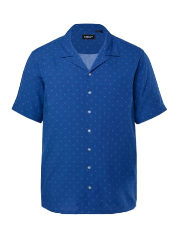 Men Plus Hemd in azurblau