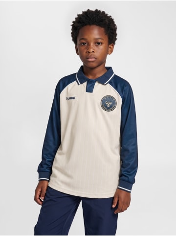 Hummel Polo Raglanärmel Hmljr Loose Kinder in DRESS BLUES