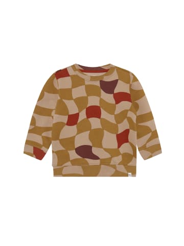 Noppies Sweater Remo in Check Pattern Light Brown