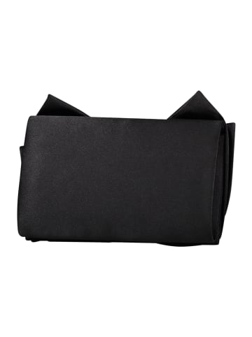 Vera Mont Clutch-Tasche mit Schleifenknoten in Schwarz