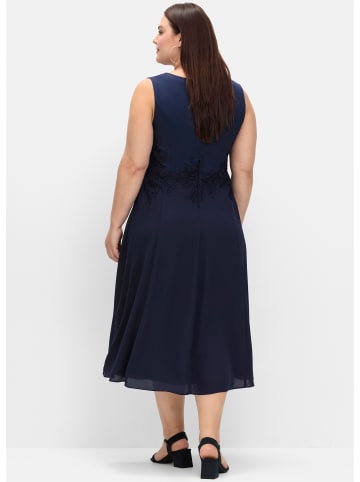 sheego Cocktailkleid in marine