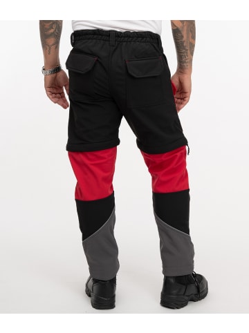 Rock Creek Softshellhose in Schwarz