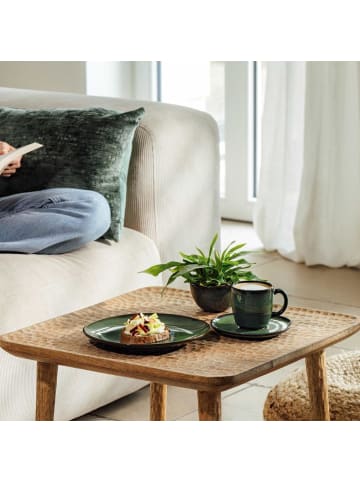 like. by Villeroy & Boch 6er Set Kaffeetassen mit Untertassen Lave 190 ml in Vert