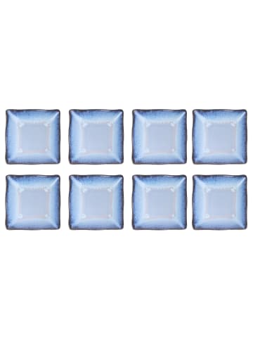 Butlers Teller ARTISAN 8er-Set in Blau