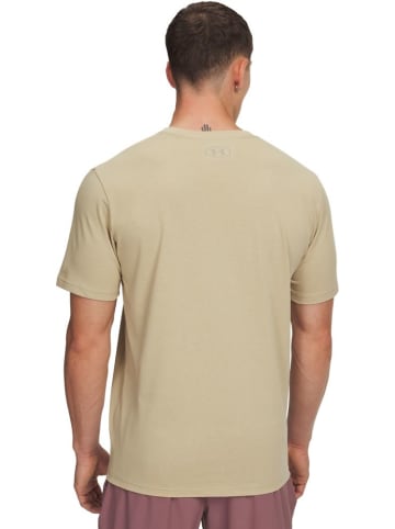 Under Armour Sportshirt "ABC Camo Boxed Logo T-Shirt" in Braun