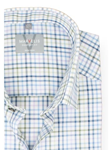 MARVELIS Comfort Fit Businesshemd in Olive 47