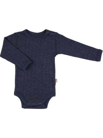 Joha Kinder Langarmbody in Blau