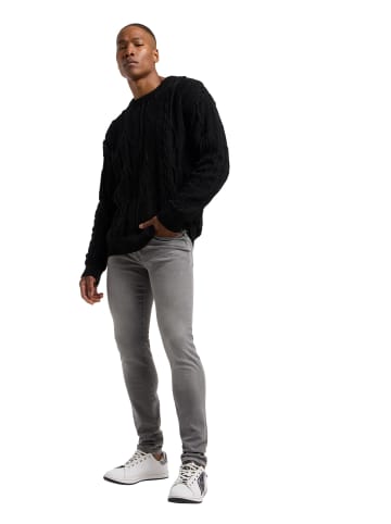 Carlo Colucci Strickpullover Dima in Schwarz