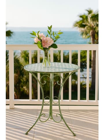 kobolo Garten-Bistrotisch ANTIQUE60 in Grün