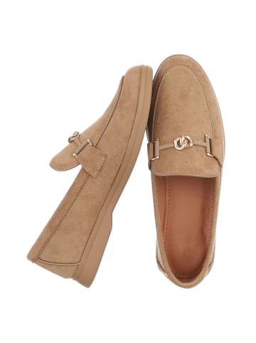 Ital-Design Halbschuh in Hellbraun