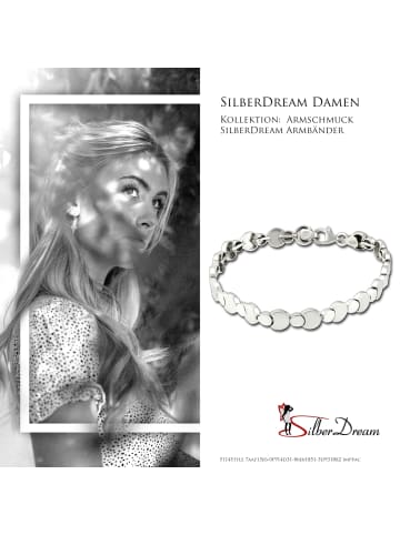 SilberDream 925 Sterling Silber Damen SilberDream Armbänder Circles ca. 19cm