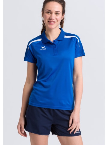 erima Liga 2.0 Poloshirt in new royal/true blue/weiss