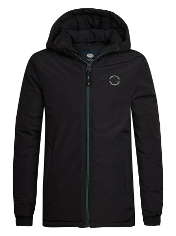 Petrol Industries Gepolsterte Jacke Bison in Schwarz