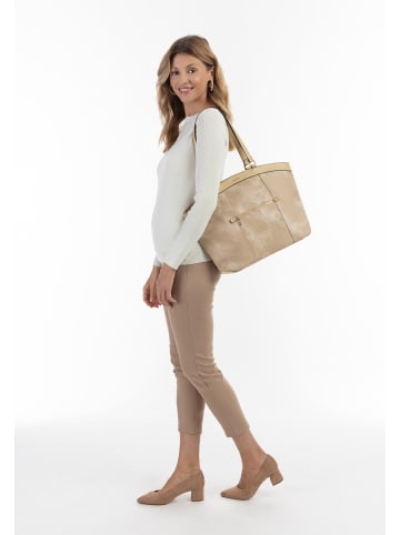 Usha Shopper Bag in Kamel