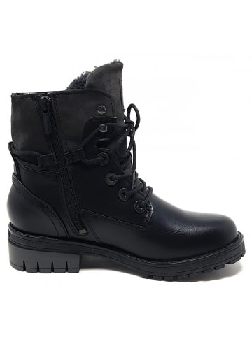MUSTANG SHOES Schnürstiefel  in Schwarz