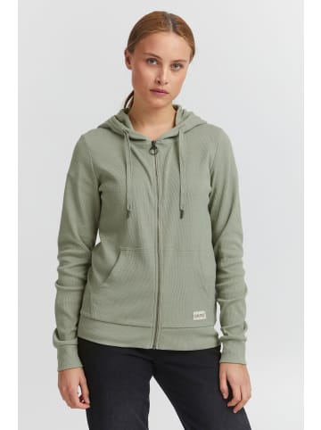 Oxmo Kapuzensweatjacke OXLova in Grün