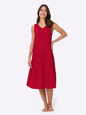 Sieh an! Sommerkleid in rot