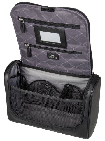 Braun Büffel Kulturbeutel GOLF 3.0 Wash Bag in Schwarz