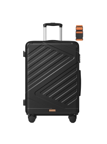 SONGMICS Koffer Trevo in Schwarz - (B)45 x (H)25 x (T)65 cm