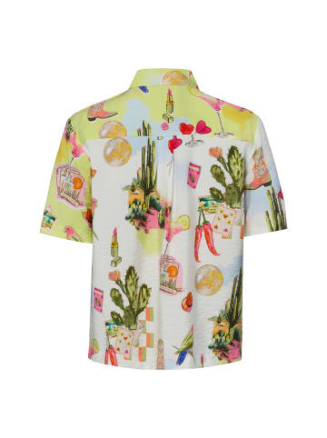 MARC CAIN SPORTS Bluse in zitrone weiß - 0001