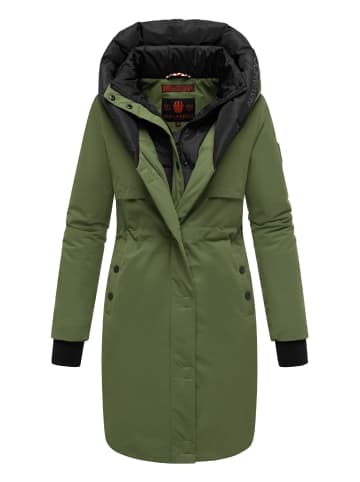 Navahoo Kurzmantel Snowelf in Pine Olive