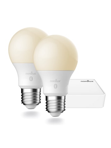 Nordlux SMARTLIGHT Leuchtmittel Smart Startkit EU - 2xE27 in weiß