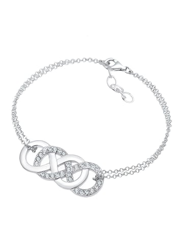 Elli Armband 925 Sterling Silber Infinity, Knoten in Silber