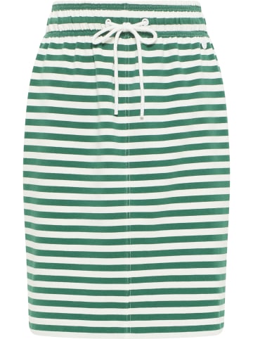 DreiMaster Damen Rock in Grün Weiss