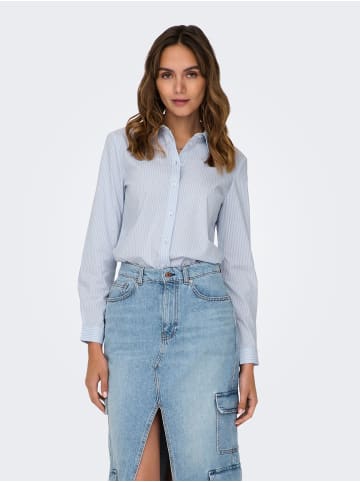 JACQUELINE de YONG Business Basic Hemd Bluse JDYMIO in Hellblau