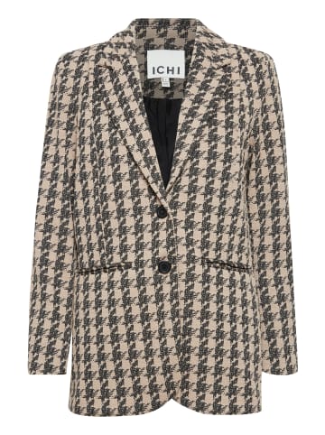 ICHI IHKate loose fit in Doeskin Houndstooth