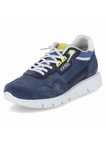 Cetti Low Sneaker in Blau