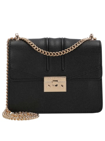 Seidenfelt Roros - Schultertasche 21 cm (soft cream) in schwarz gold