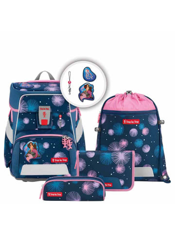 Step by Step Space - Schulranzen Set 5tlg. (Tractor Freddy) in Mermaid Delia