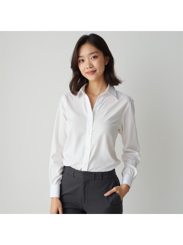 Melrose Hemdbluse in Weiß