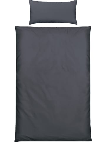 Erwin Müller Perkal Bettwäsche Günzburg in anthrazit