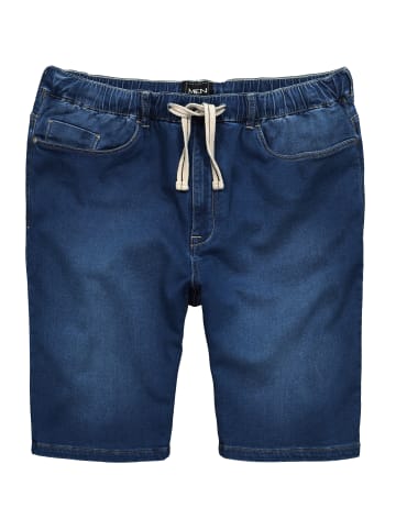 Men Plus Bermuda in blue denim